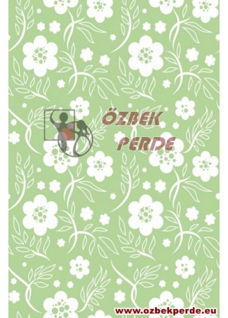 Mersedes Gülü Baskılı Halı